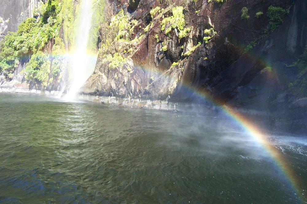 Fjord in New Zealand