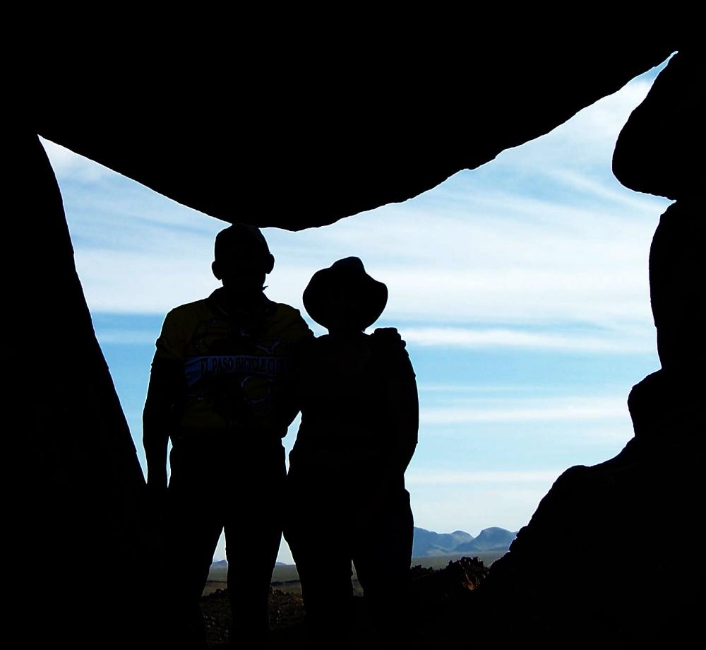 Silhouettes at Big Bend National Park, Texas